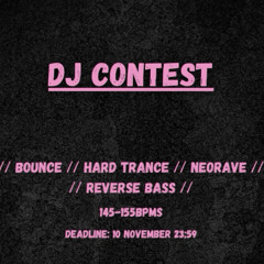 Phantom group x BVNNII’s Burrow Invites #1- DJ Contest x SASHE