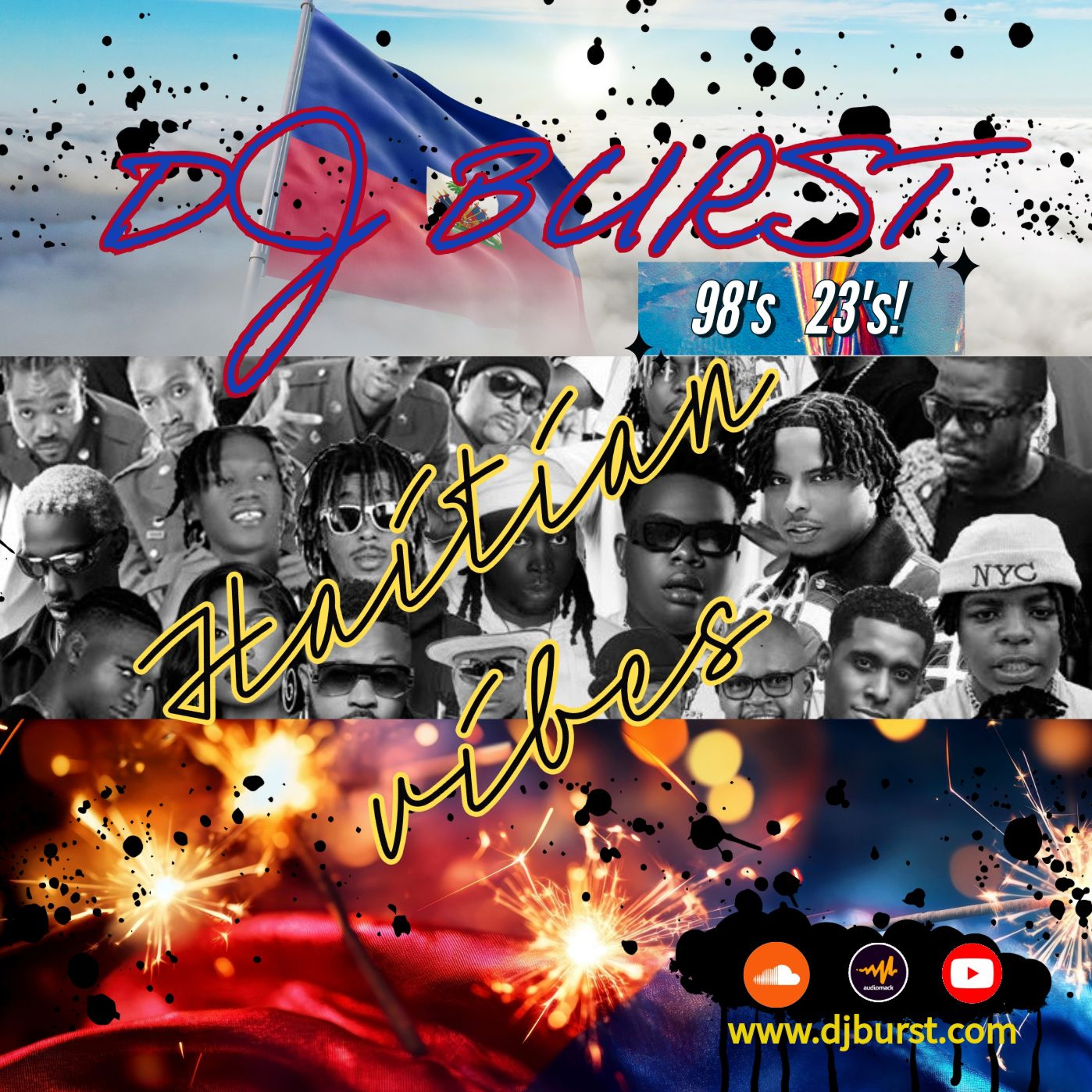 Dj Burst " Flashback Haitian vibe 98's 23's "  2024