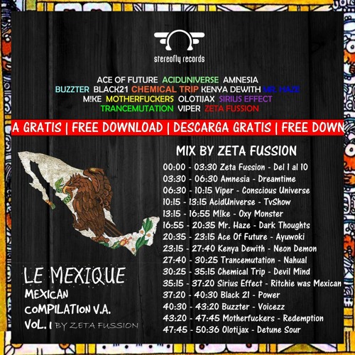 Mix Compilation Le Mexique (Compiled by Zeta Fussion)