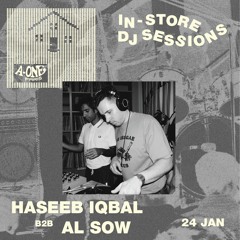 A1 x ND: Haseeb Iqbal b2b Al Sow (BADBADNOTGOOD)