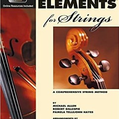 Download Free Pdf Books Essential Elements for Strings - Book 1 with EEi: Cello $BOOK^