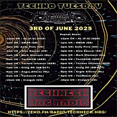 Techno Tuesday - Techneck NRG Radio 03.06.25
