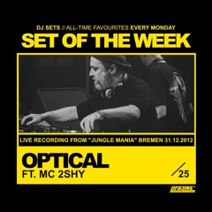 Optical ft. 2 Shy MC live @ Junglemania NYE 2012