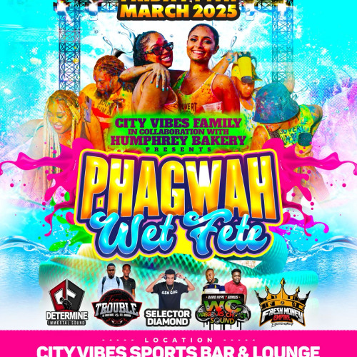 SELECTOR YANNICK & DJ PROTOCOL(#TEAMTROUBLE) LIVE @ (CITY VIBES PHAGWAH WET FETE)