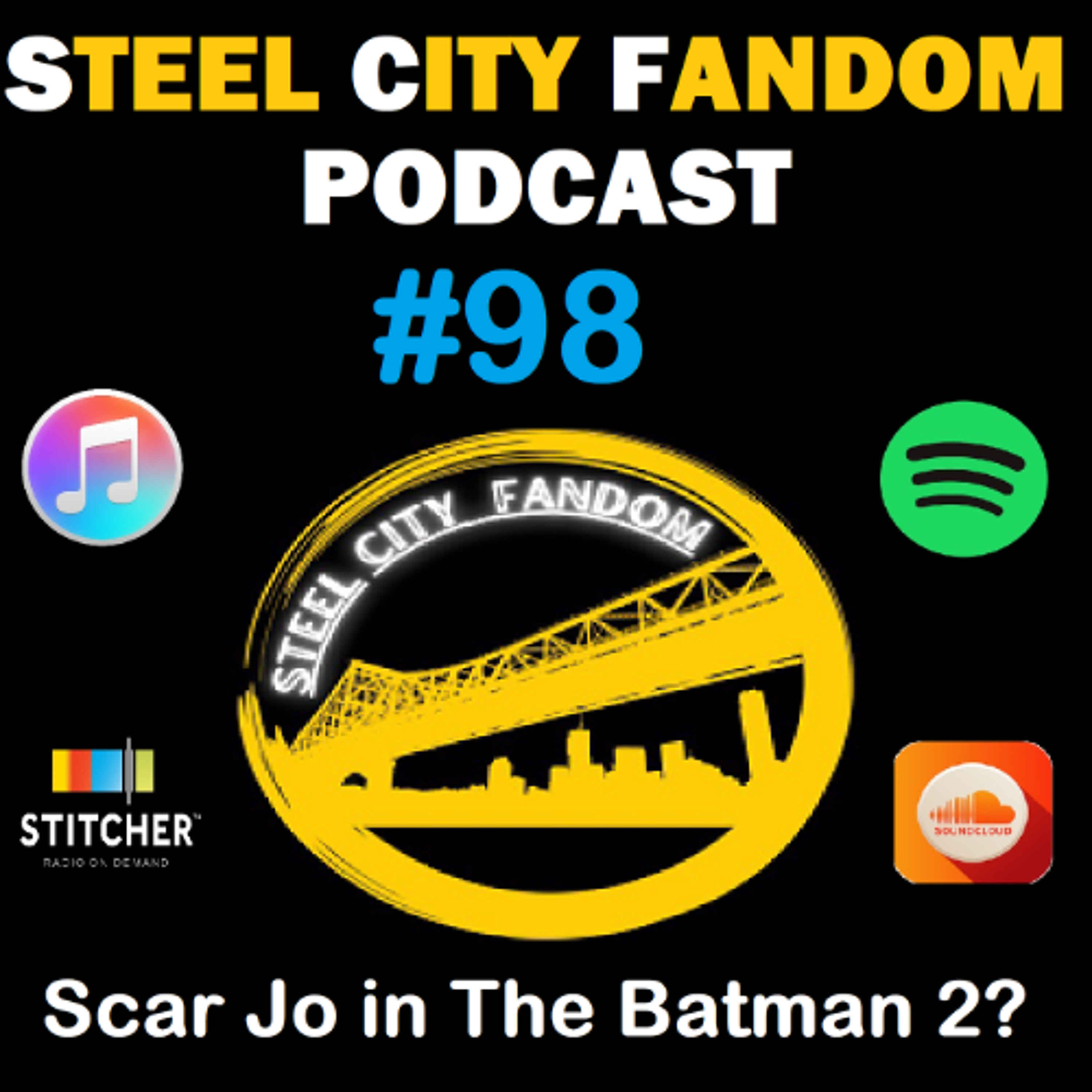 Episode 98: Scar Jo in The Batman 2? episode artwork