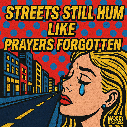 Streets still hum like prayers forgotten