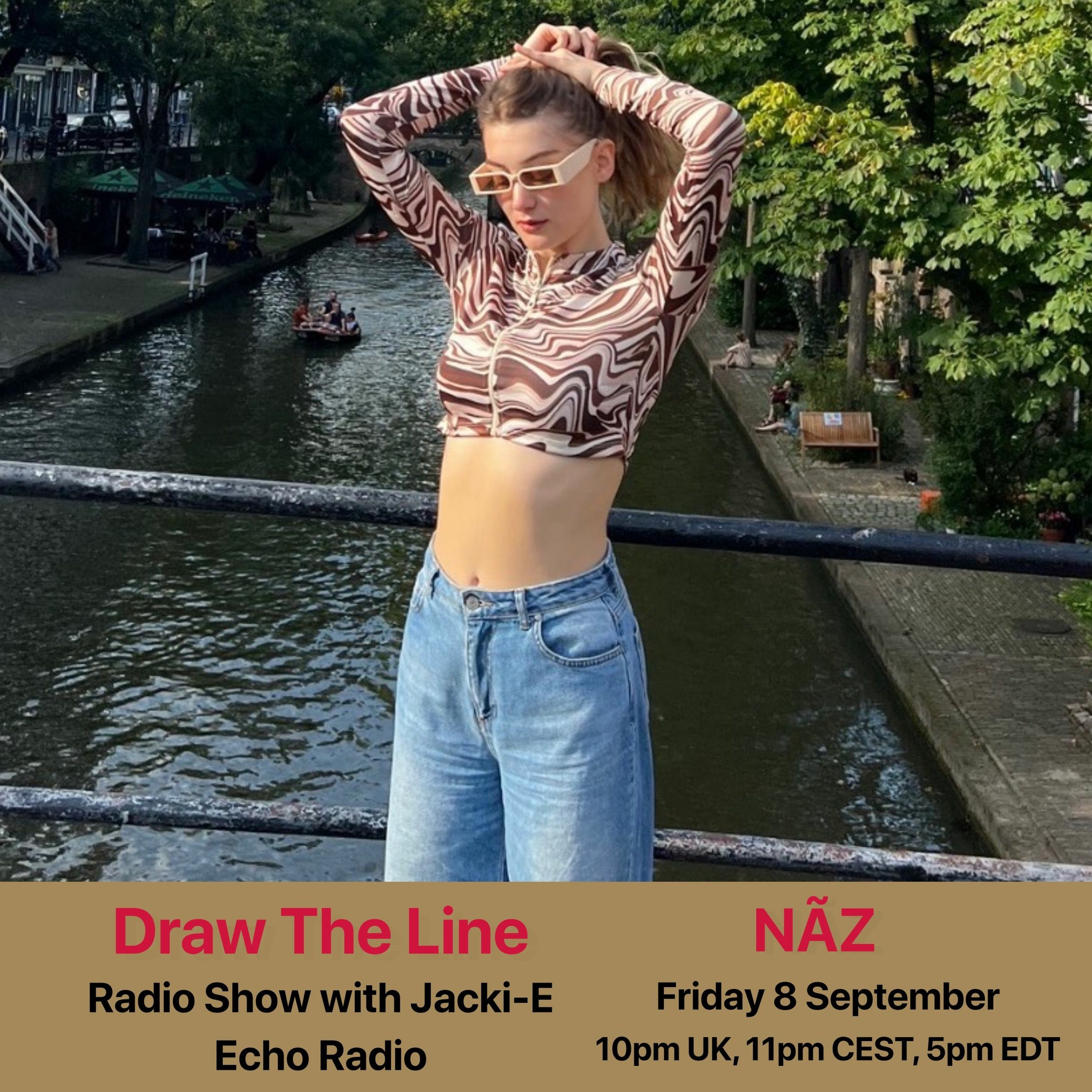 Jacki-E and Draw The Line Radio Show