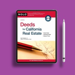 Deeds for California Real Estate. Free Reading [PDF]