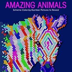 GET PDF 📌 Color Quest: Amazing Animals: Extreme Color-by-Number Pictures to Reveal b