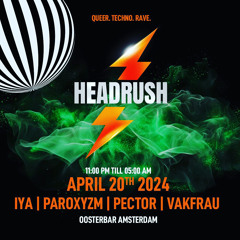 HEADRUSH (Live Techno Set 20/4/24)