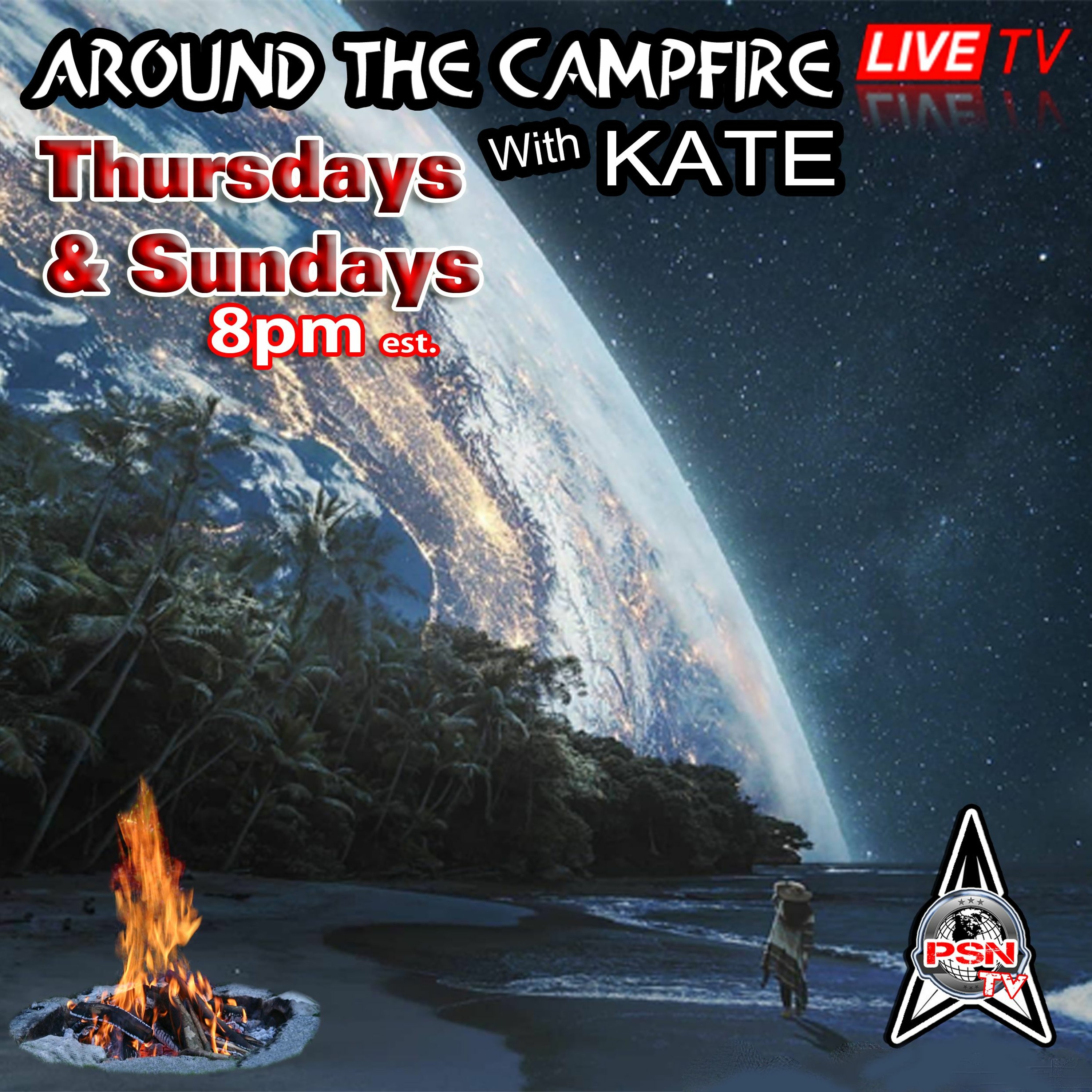 Around The Campfire With Kate - How to survive and go undetected like a pro!
