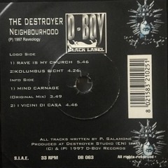 The Destroyer - Mind Carnage (Original Mix)
