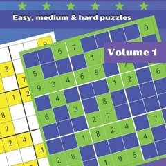 PDF Sudoku variety pack. Easy, medium & hard puzzles: 100 puzzles. 6x9 travel