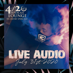 Code Red Sound [Dj Lank] - 4/20 Hookah Lounge 31.07.20 (Live Audio - NO MIC)