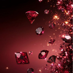 Red diamonds