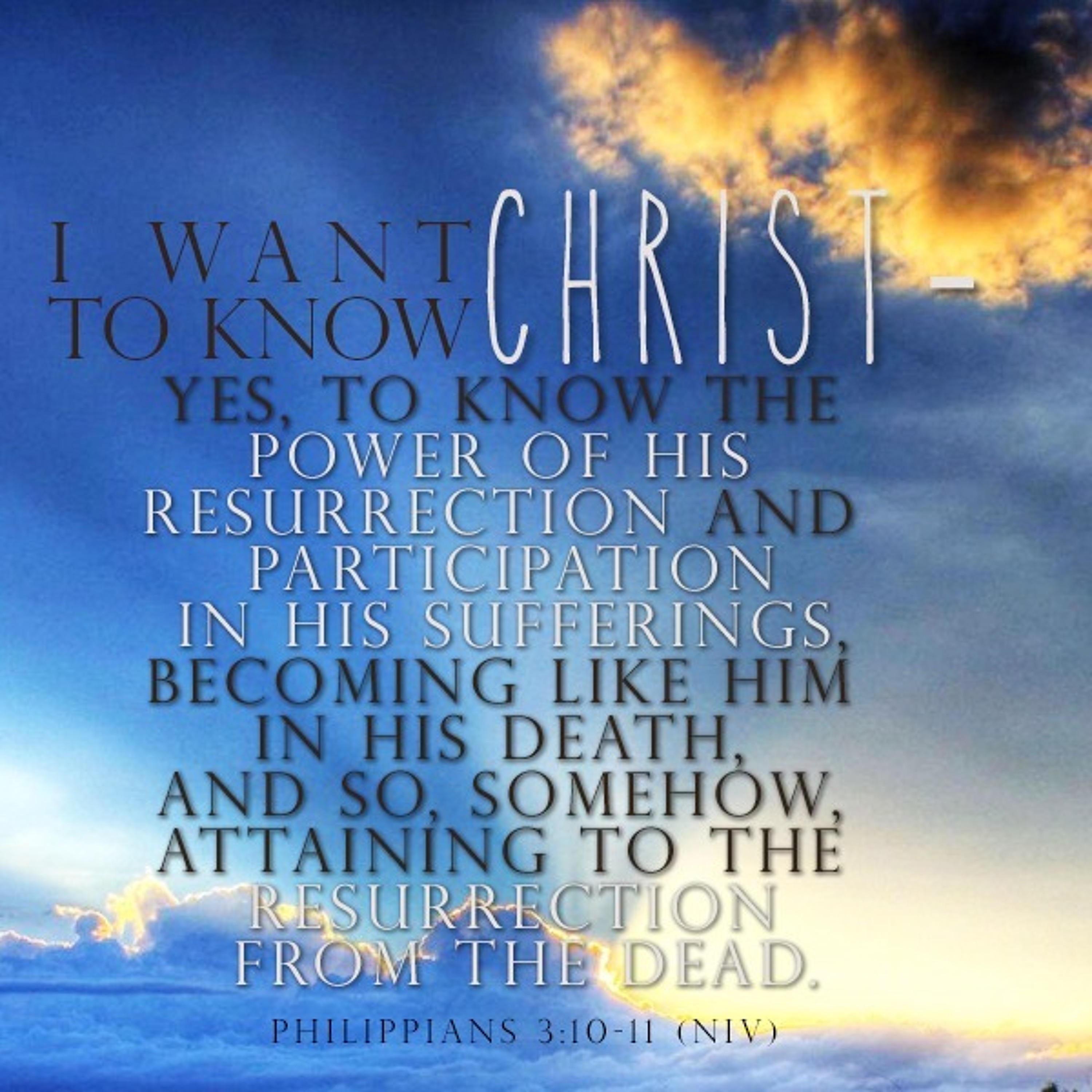 To Know Christ - Message from Phil 3:10-11 (01.29.21) (made with Spreaker) episode artwork