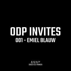 ODP Invites - 001: Emiel Blauw (Blauwburg Collective)