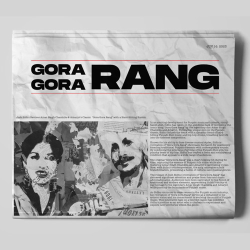 GORA GORA RANG - CHAMKILA X AMARJOT X JOSH SIDHU