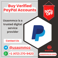 Buy Verified PayPal Accounts 100% in 2025
