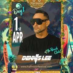 Dennis Lee LIVE for HALFMOON FESTIVAL from Beach Event in Koh Phangan, APR 1 // Progressive Mix