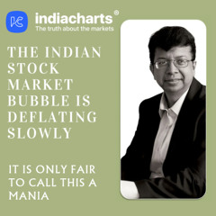 The Indian Stock Market Bubble is Deflating slowly
