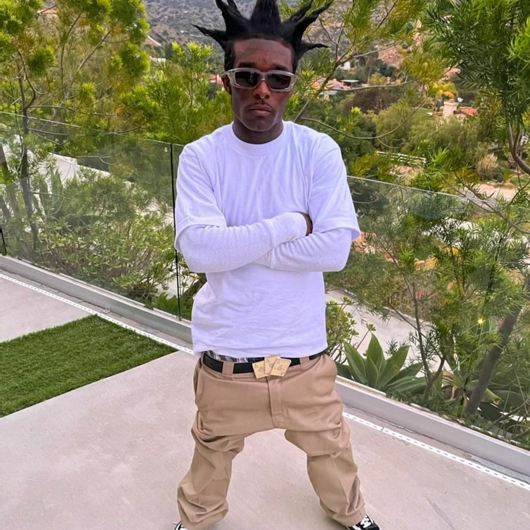 パンツ lil uzi vert Pink Tape 