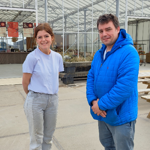 The Tulip Barn getting ready for the new season in 2025