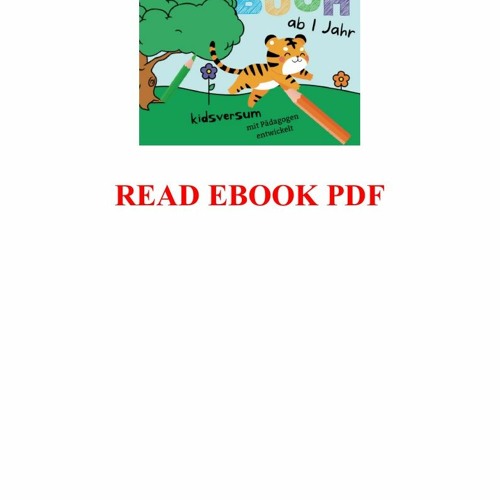 Stream EPUB PDF 🔴 Kritzelbuch Malbuch ab 1 Jahr: erstes Ausmalbuch mit