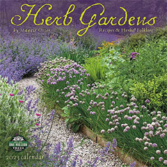 FREE PDF 📂 Herb Gardens 2023 Wall Calendar: Recipes & Herbal Folklore by Maggie Oste