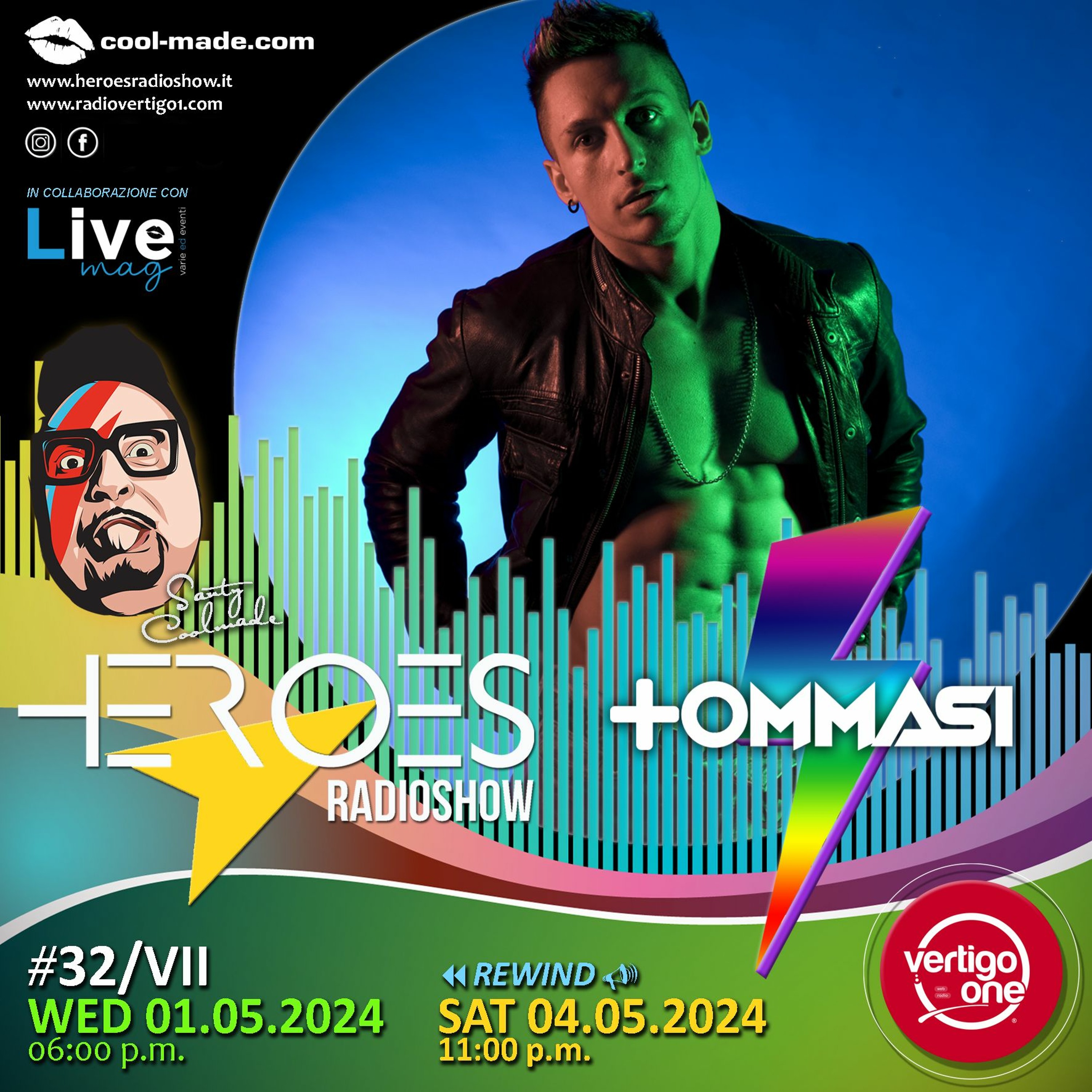32/2023-24> HEROES RadioShow - Special Guest TOMMASI episode artwork