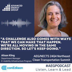 AEG NECTS 24Q4 Alison Kling - Northeast Clean Transportation Summit