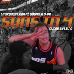 LA SkyyWalker ft. Young Slo-Be - SUNS IN 4 (Prod. Lil O) [Thizzler]