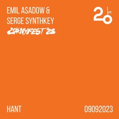 Emil Asadow & Serge Synthkey @ 20ft Radio - 09/09/2023