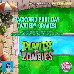 Laura Shigihara, RasinnFlakes - Backyard Pool Day (Watery Graves) (i-yitsure Arrange)