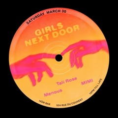 MIMI - GIRLS NEXT DOOR - HOM BAR - Montreal - March 30th