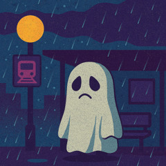 👻 Lonely Ghost – Lo-Fi Calm in a Haunted Echo 🌫️🎶