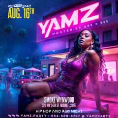YAMZ at Smoke Wynwood Aug 16th 2025 - AbhiEQ Undisputed Swoll KayDinero