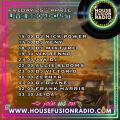 House Fusion Radio "Midnight Vibes #40" Apr. 25th, '25