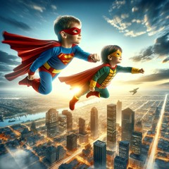 The Kids as Superheroes