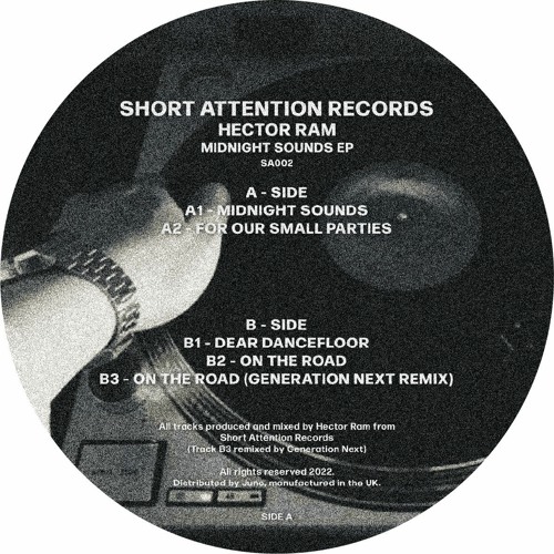 Hector Ram / Midnight Sounds Ep Hector Ram / Midnight Sounds Ep