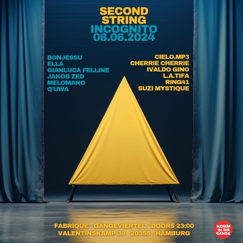 Second String X Incognito @Fabrique - Suzi Mystique B2B L.A.tifa