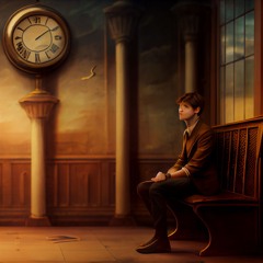 Waiting for the train