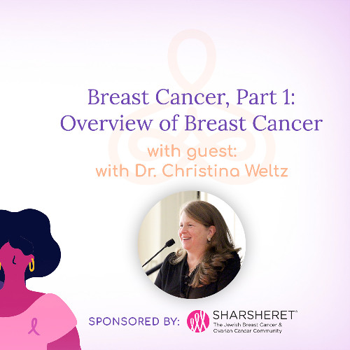 “Breast Cancer, Part 1: Overview of Breast Cancer” – with Dr. Christina Weltz