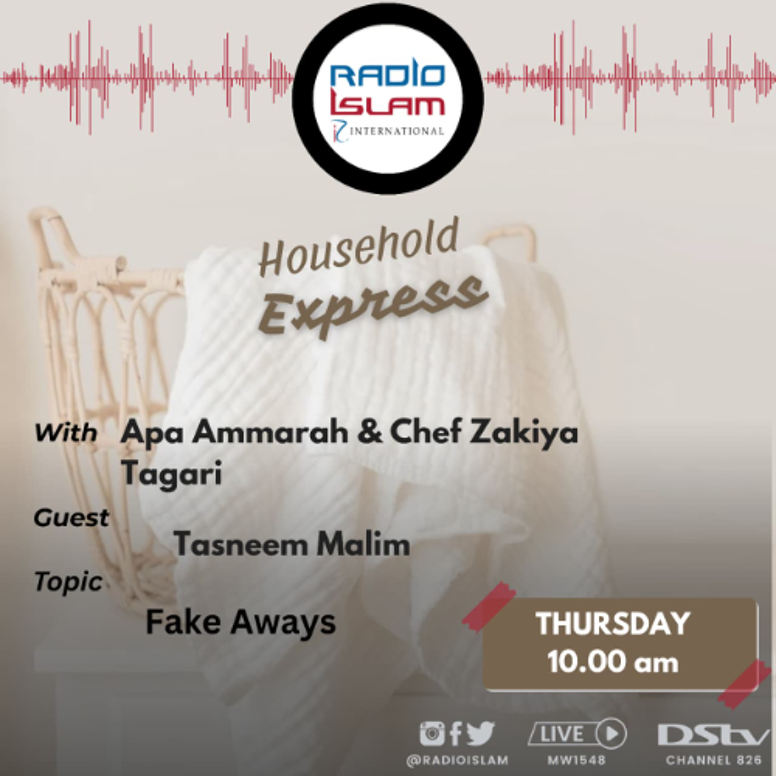 Household Express: Fake Aways Guest Tasneem Malim