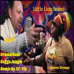 Queen Omega & MdotR "Jah Army-Turn Red" - Little Lion Sound - DnB Ragga Jungle Remix Free Download
