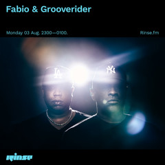 Fabio & Grooverider - 03 August 2020