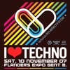 Richie Hawtin & James Ruskin Live @ I Love Techno, Flanders Expo, Gent België 13-11-2004 DJ mix artwork - Electronic music tracklist cover image
