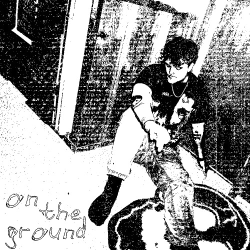 on the ground