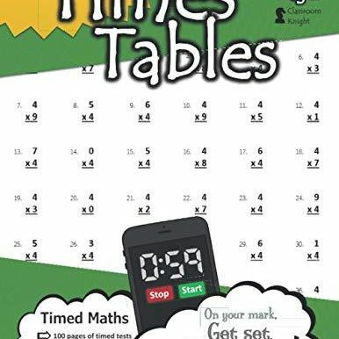 Stream episode READ [PDF] Times Tables: 100 Practice Pages - Timed ...