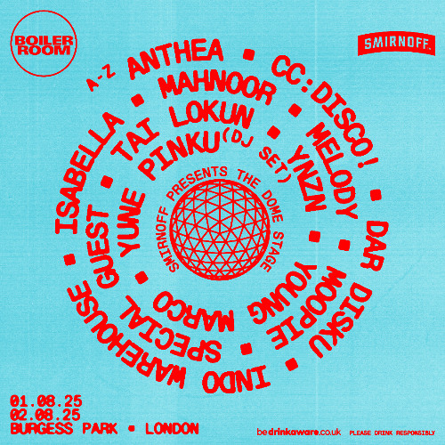 Indo Warehouse @ Boiler Room: London artwork